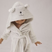 hugsie baby bathrobe