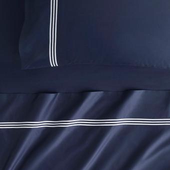 1200TC Palais Flat Sheet (midnight)