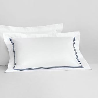 1200TC Palais Tailored Pillowcase (snow/midnight)