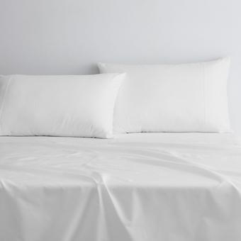 500tc Egyptian Cotton Twill Pillowcase Pair (snow)