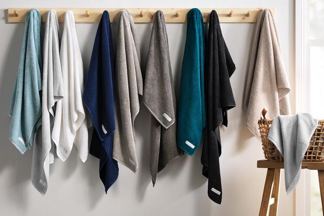 Sheridan Living Textures Towel Collection Silver Grey
