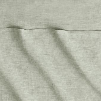 Abbotson European Flax Linen Flat Sheet (moss marle)