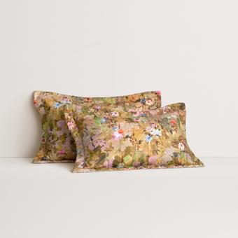 Abbotson Linen Ariee Pillow Sham (moss)