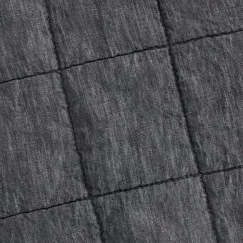 Abbotson Linen Bed Cover (ebony marle)