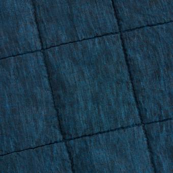 Abbotson Linen Bed Cover (deep blue marle)