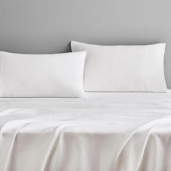 Abbotson Linen Flat Sheet (White)