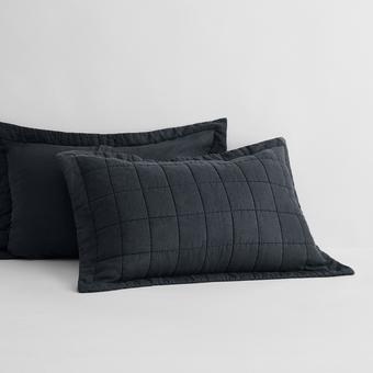Abbotson Linen Pillow Sham (carbon)