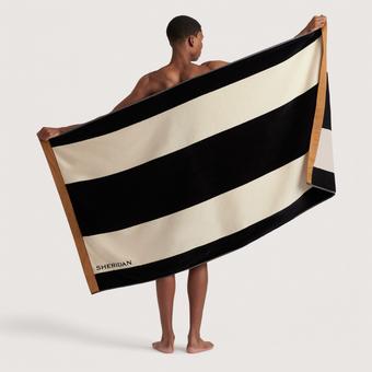 Apolle Beach Towel (ebony)
