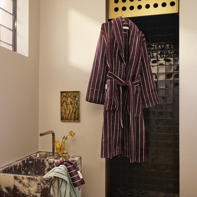 Aven Stripe Robe