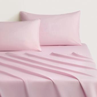 Bayley Washed Cotton Sheet Set (violet ice)