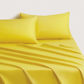 Bayley Washed Cotton Sheet Set (light sunlight)