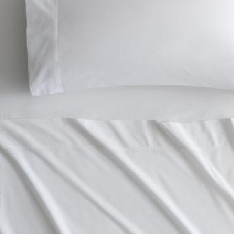 Byren Percale Sheet Set (White)
