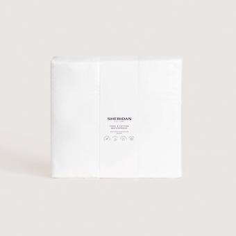 Cool & Cotton Waterproof Quilted Mattress Protector (pure white)