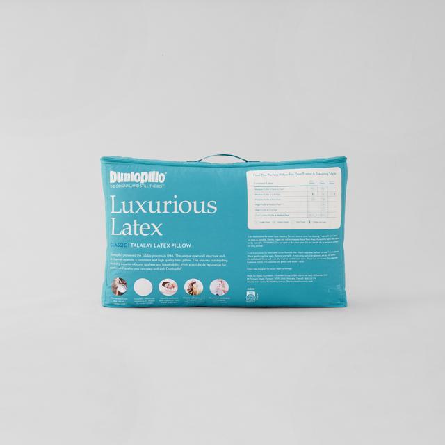 Luxurious Latex Classic Medium Profile Medium Feel Pillow