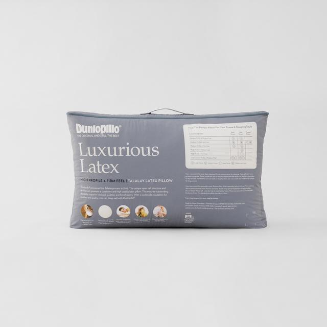 Luxurious Latex High Profile Firm Feel Pillow