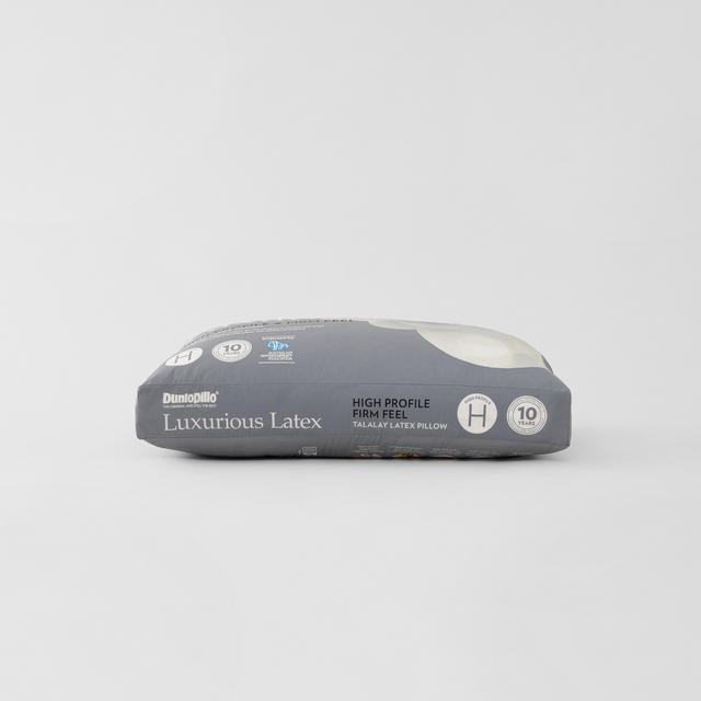 Luxurious Latex High Profile Firm Feel Pillow