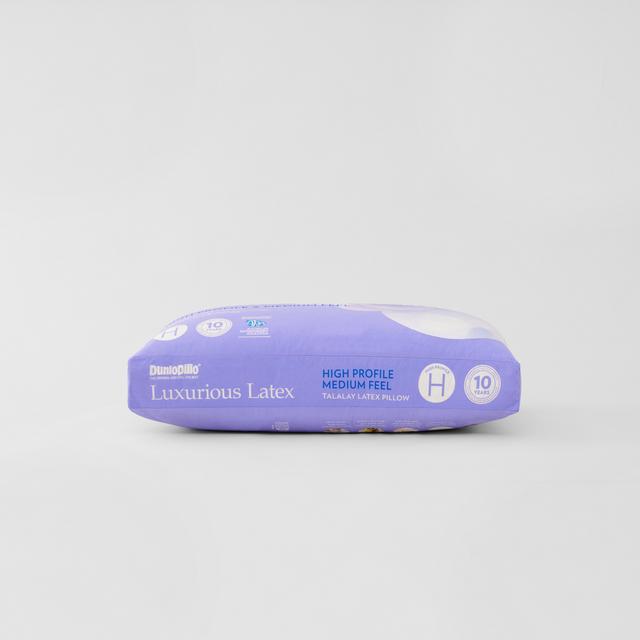 Luxurious Latex High Profile Medium Feel Pillow