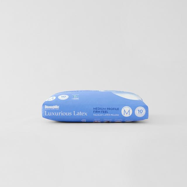 Luxurious Latex Medium Profile Firm Feel Pillow