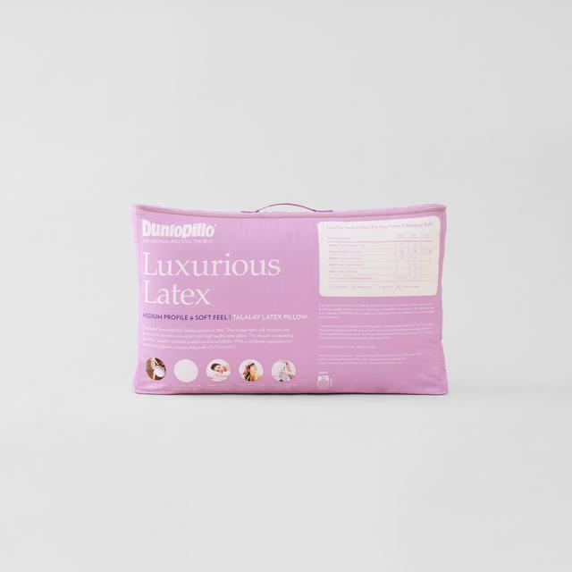 Luxurious Latex Medium Profile Soft Feel Pillow