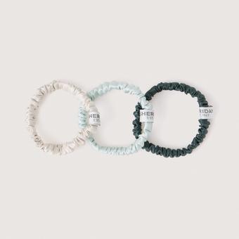 Lanham Silk Scrunchie (ivy)