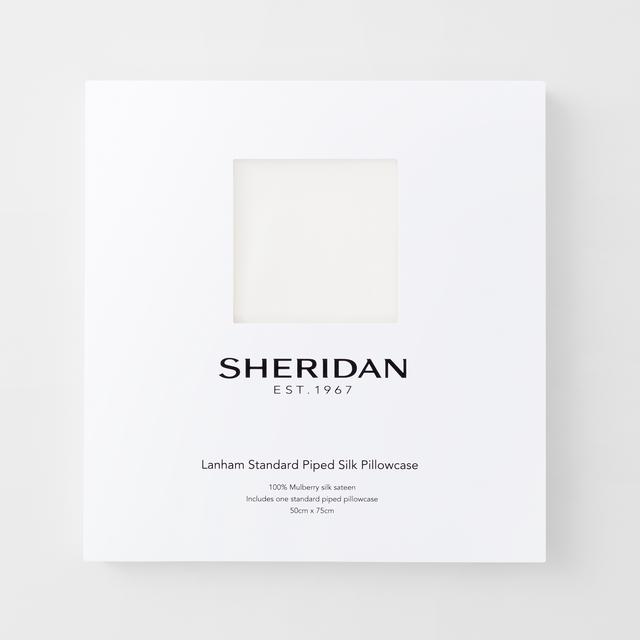 Lanham Silk Piped Pillowcase