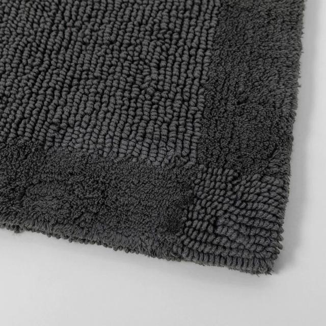 Sheridan Larken Bath Mat Graphite
