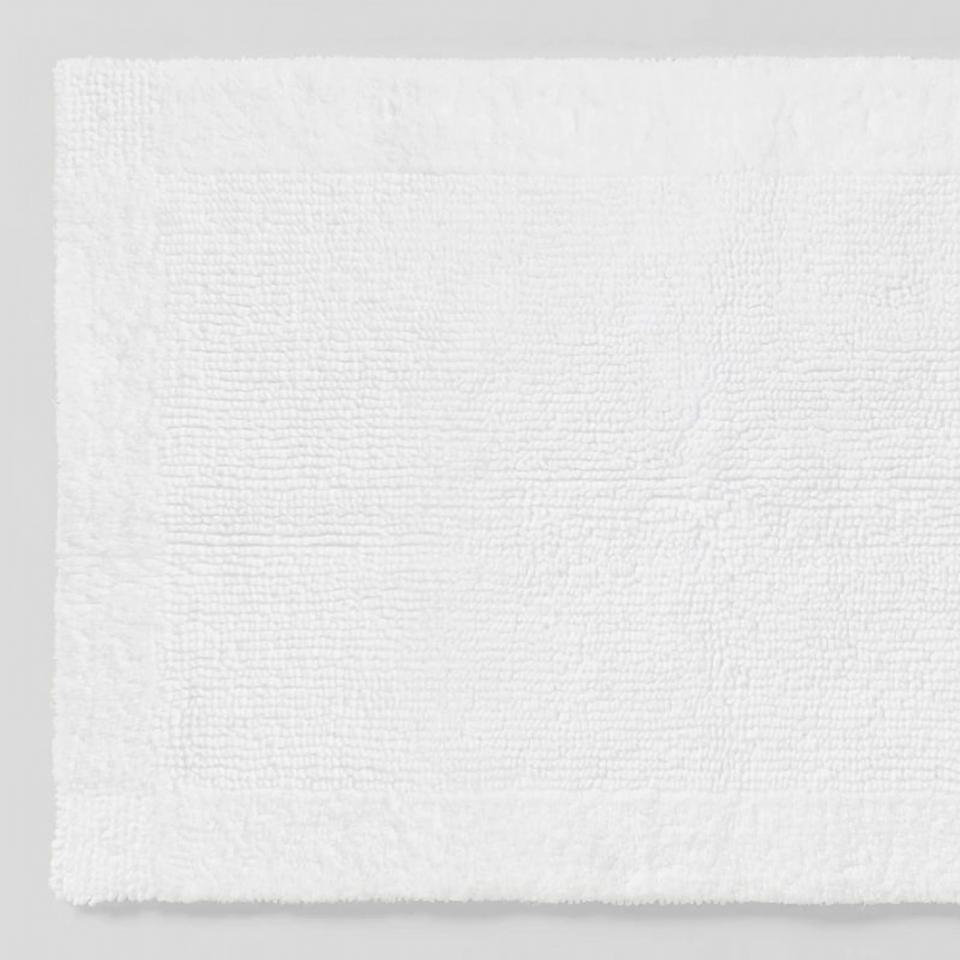 Sheridan Larken Bath Mat White