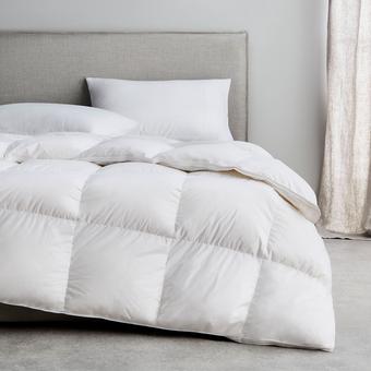 Pure Indulgence 85/15 Goose Down & Feather Quilt (snow)