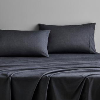 Reilly Fitted Sheet (carbon)