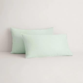 Reilly Pillowcase Pair (light peppermint)