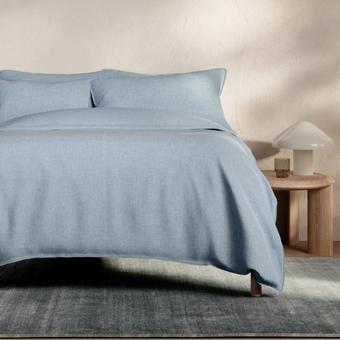 Reilly Quilt Cover Set (chambray)