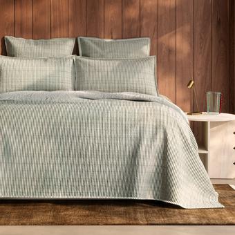 Reilly Stripe Duo Bed Cover (jungle)