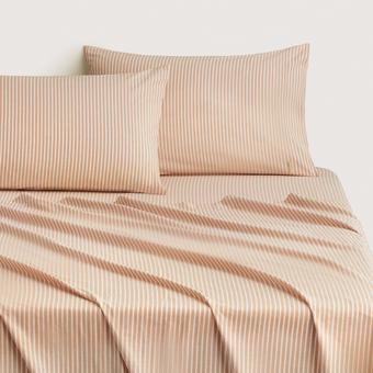 Reilly Stripe Sheet Set (spice)