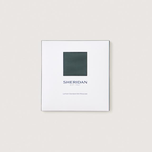 Lanham Silk Pillowcase in ivy