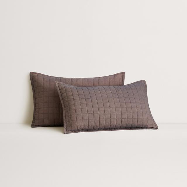 Reilly Pillowcase Sham in petrol