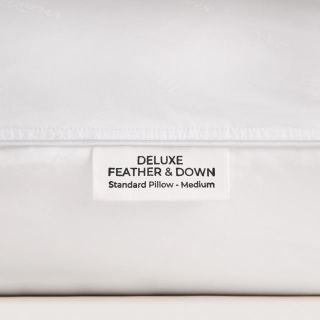 Deluxe Feather & Down Medium Pillow
