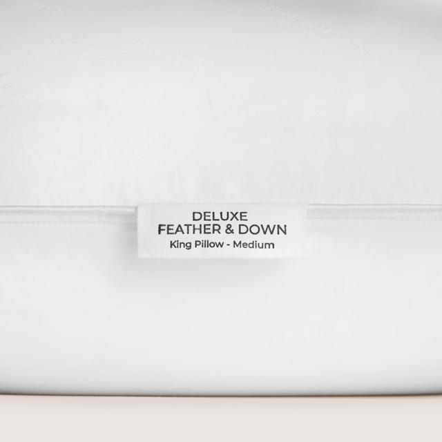 Deluxe Feather & Down King Pillow