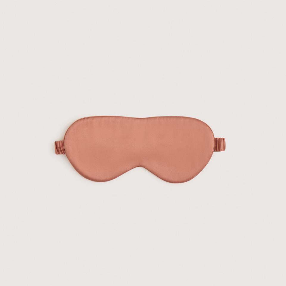 Lanham Silk Eye Mask in earth rose