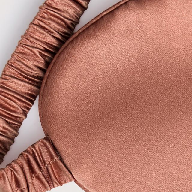 Lanham Silk Eye Mask in earth rose