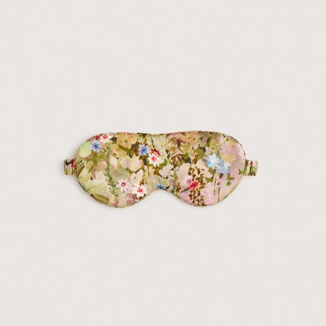 Lanham Silk Eye Mask in moss