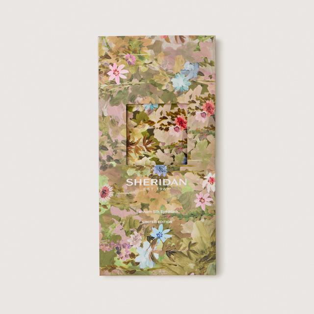 Lanham Silk Eye Mask in moss