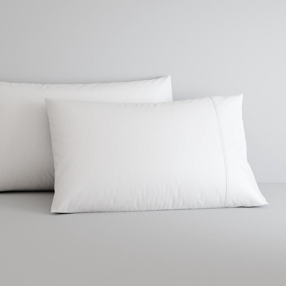 Egyptian Cotton Sateen King Pillowcase Pair