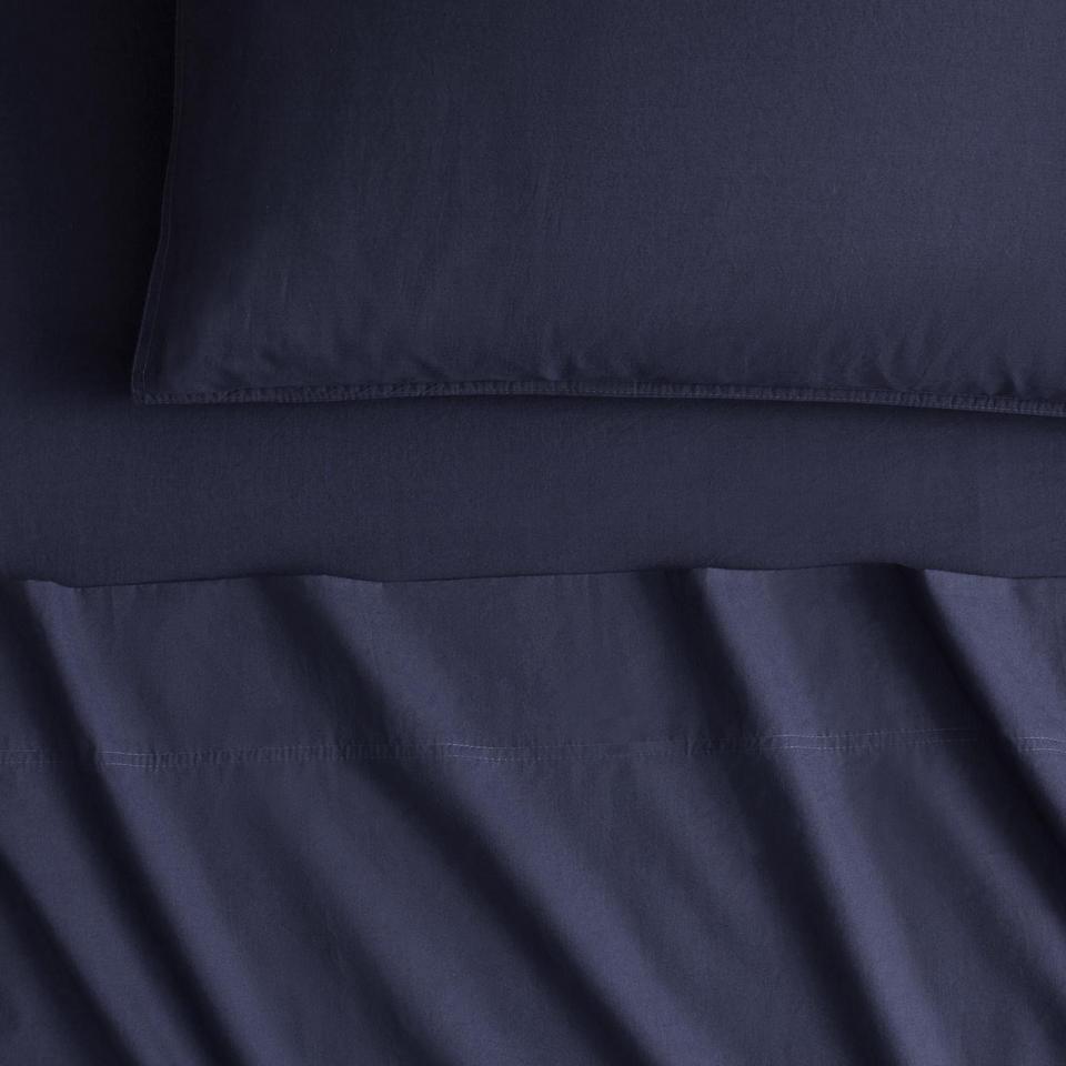 Bayley Washed Percale Fitted Sheet