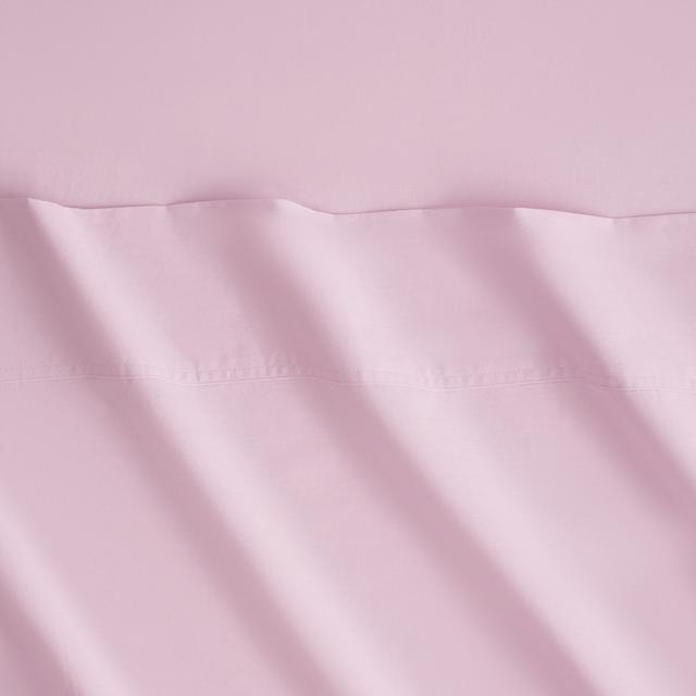 Bayley Washed Cotton Sheet Set in violet ice