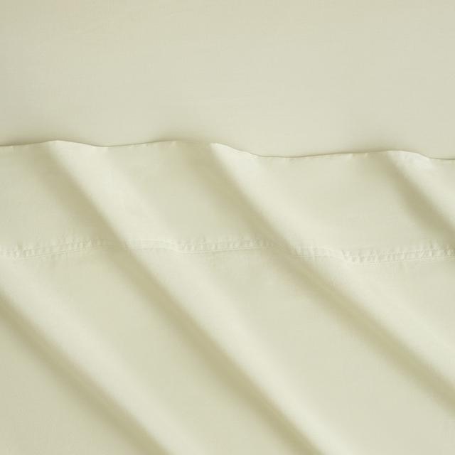 Bayley Washed Cotton Sheet Set in soft green