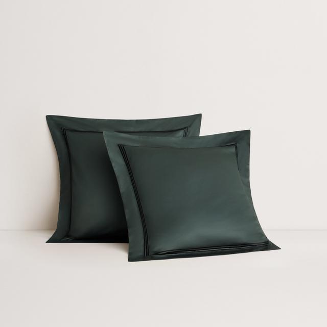 1200TC Palais European Pillowcase in ivy