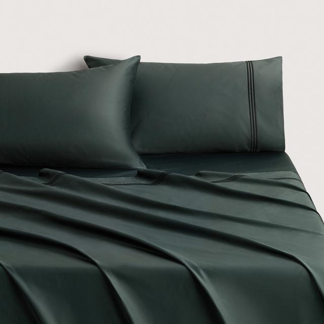 1200TC Palais Tailored Pillowcase in ivy