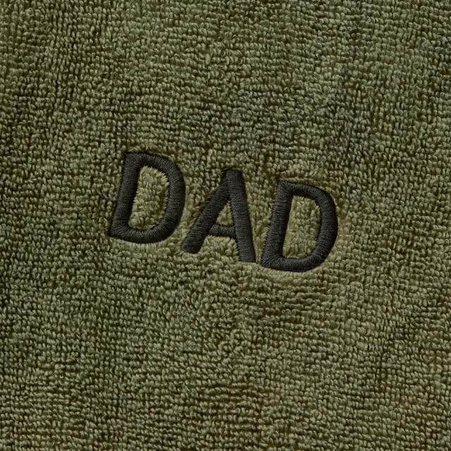 Aven Dad Robe in green olive
