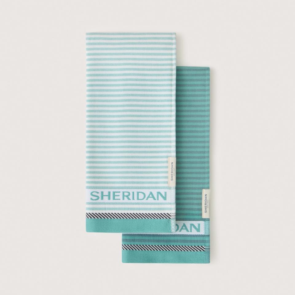 Vita Logo Tea Towel Set - Two Pack