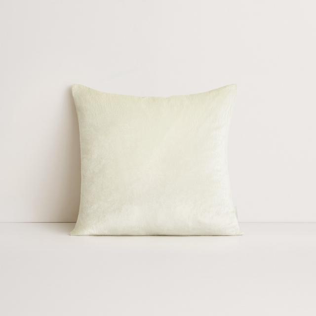 Alber Square Cushion in soft green
